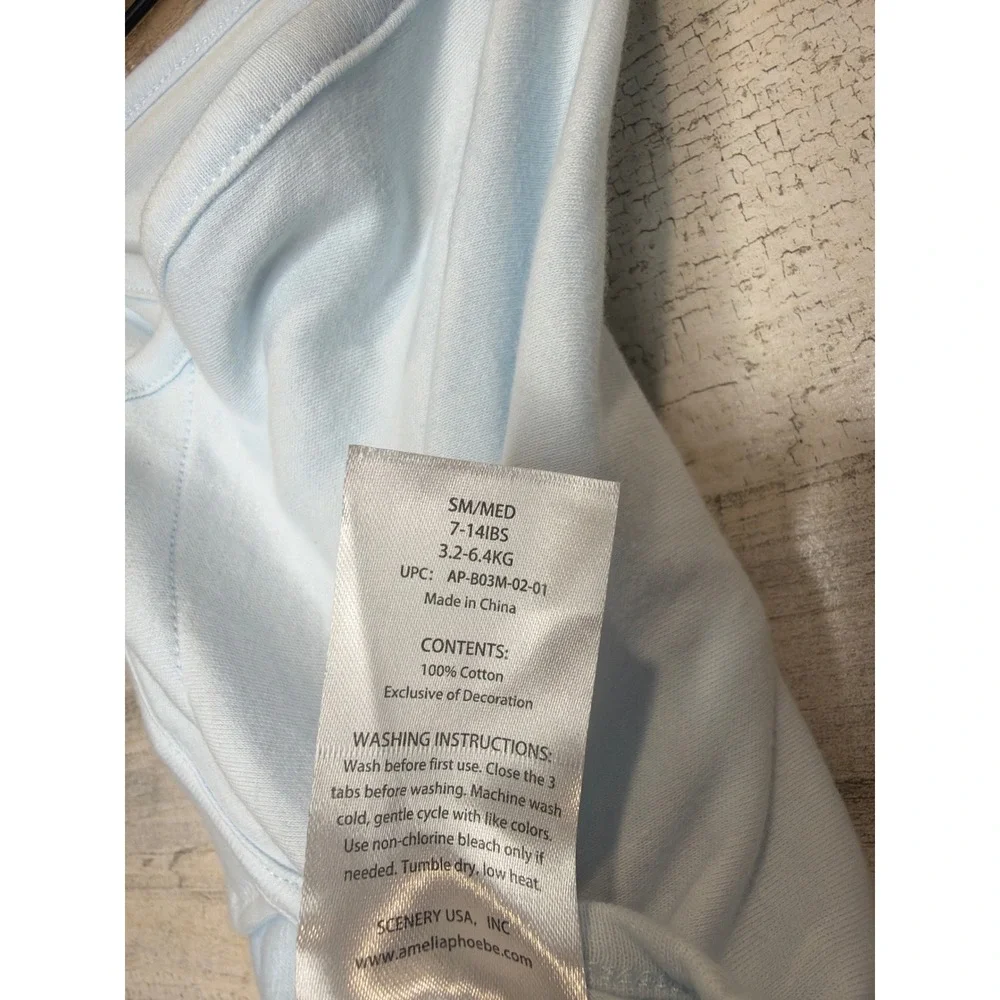 SwaddleMe Amelia Phoebe Swaddle Bundle Boys S/M Blue Dino Print Cotton EUC